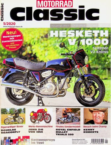 Deckblatt Motorrad Classic (05/2020)